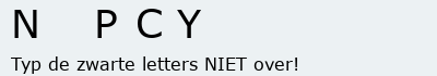 Bevestigingscode
