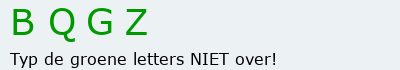 Bevestigingscode