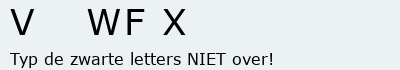 Bevestigingscode