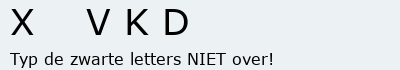 Bevestigingscode
