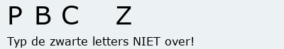 Bevestigingscode