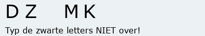 Bevestigingscode