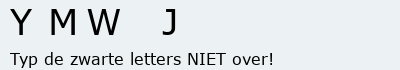 Bevestigingscode