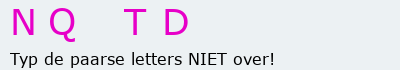 Bevestigingscode