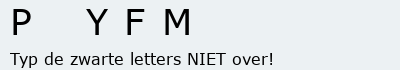 Bevestigingscode