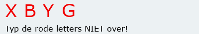 Bevestigingscode