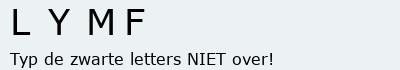 Bevestigingscode