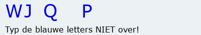 Bevestigingscode