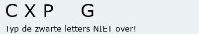 Bevestigingscode