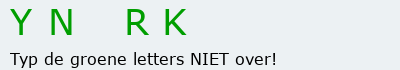Bevestigingscode