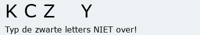 Bevestigingscode