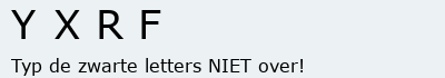 Bevestigingscode