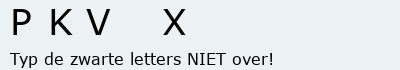 Bevestigingscode