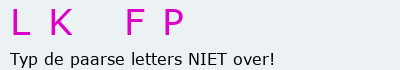 Bevestigingscode
