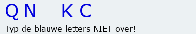 Bevestigingscode