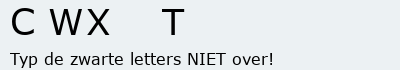 Bevestigingscode