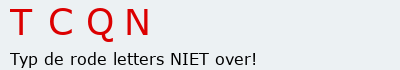 Bevestigingscode