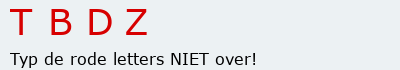 Bevestigingscode