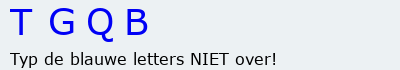 Bevestigingscode