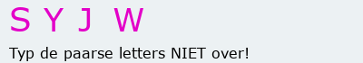 Bevestigingscode