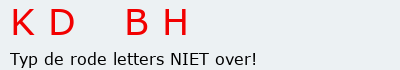 Bevestigingscode