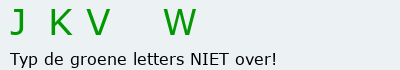 Bevestigingscode