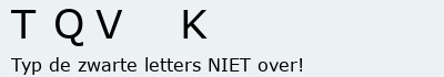 Bevestigingscode