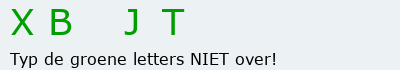 Bevestigingscode