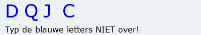 Bevestigingscode