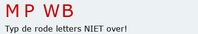 Bevestigingscode