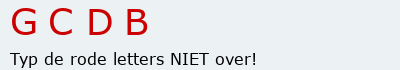 Bevestigingscode