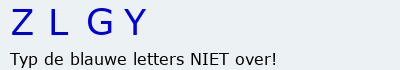 Bevestigingscode