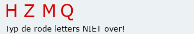 Bevestigingscode