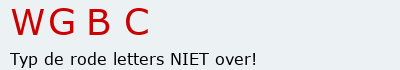Bevestigingscode
