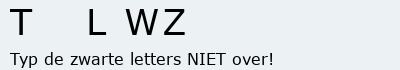 Bevestigingscode