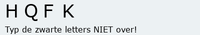 Bevestigingscode