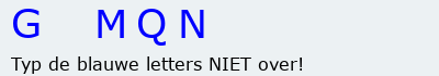 Bevestigingscode