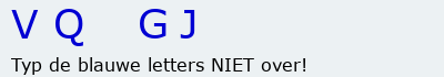 Bevestigingscode