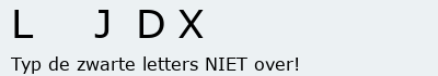 Bevestigingscode