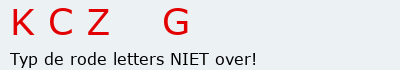 Bevestigingscode