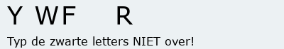 Bevestigingscode