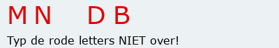 Bevestigingscode