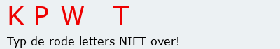 Bevestigingscode