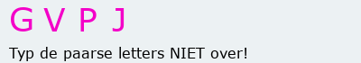Bevestigingscode