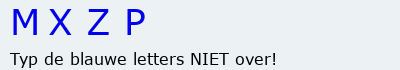 Bevestigingscode