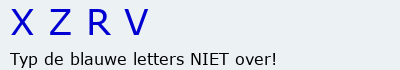 Bevestigingscode