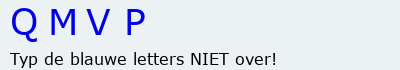 Bevestigingscode