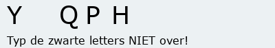 Bevestigingscode