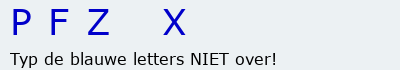 Bevestigingscode