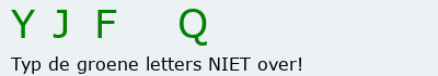 Bevestigingscode